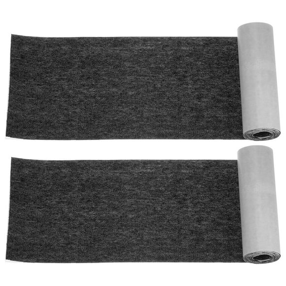 Unique Bargains 2Pcs Denim Patches for Jeans Repair 4' by 59' Iron-on Patches for Clothing Repair Decoration Black