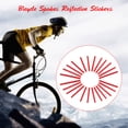 thumbnail image 2 of 24PCS Bicicleta Bicicleta Rueda Radios Palos reflectantes Tubo Seguro Ciclismo, 2 of 8