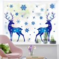 thumbnail image 3 of Pegatinas navideñas de copos de nieve, electricidad estática, decoración navideña, muñeco de nieve, alce, ventana, novedad de 2024, 3 of 4