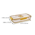 thumbnail image 2 of BESTYASH 1Ud Caja Sellada Para Almacenamiento De Dumplings Para Cocina Con Base Antideslizante, 2 of 8