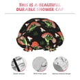 thumbnail image 3 of KLL Frogs In Mushroom Hats Pattern Shower Cap & Bath Cap for Women,Reversible Oversized Waterproof Shower Caps for all Hair Lengths,Elastic Reusable Bathing Hair Cap, 3 of 6