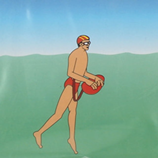 Boya de natación duradera de PVC con flotador de remolque y cinturón ajustable para nadar en ríos, lagos, mares y océanos