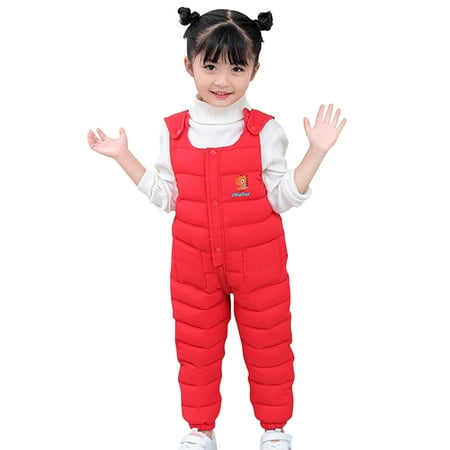 

ASEIDFNSA Toddler Boys Jumpsuit Baby Bunny Romper Child Kids Toddler Toddler Baby Boys Girls Cute Cartoon Letter Jumpsuit Cotton Wadded Thicken Suspender Snow Bib Ski Pants Overalls Trousers Outfit C