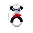thumbnail image 4 of Agiferg Cartoon Knitting Handmade Crochet Knitting Rattle Ring Suzuki Ring, 4 of 4