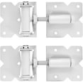 thumbnail image 4 of Self Closing  Gate Hinges - White - for , PVC and Plastic Fencing:  Fence Gate Hinges w/Mounting Hardware, 4 of 6