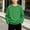Green, variant on Boys Crewneck Sweatshirts- Pullover Casual Fall Long Sleeve Kids Basic Tops Navy Size 4 Years