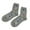 A-Grey, variant on Bibifish Womens Socks Autumn Winter Trendy Heart Printed Cable Knit Mid Calf Socks Warm And Cozy Crew Socks For Ladies And Girls