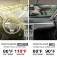 thumbnail image 4 of Funny Cow Car Windshield Sun Shade Fold-able Sunshade Front Window Cover Sun Visor Protector Accessories for Truck SUV 55"x30", 4 of 7