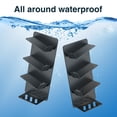 thumbnail image 5 of NIFFGAFF Shower Caddy Wall Organizer: 2 Packs, Bathroom Shelf for Storage, Self-Adhesive Black Rack for Shampoo, Soap, Towel, Bath Bottles, Tub Tray, Large Corner Stand, 5 of 7