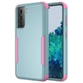 thumbnail image 4 of Galaxy S21 Plus SM-G996 Case , [ Teal + Pink ] Shockproof Heavy Duty Armor Protective Phone Cases Hard Rugged Bumper Cover for Samsung Galaxy S21 + Plus SM-G996, 4 of 6