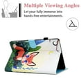 thumbnail image 4 of Galaxy Tab A8 2021 Case with S Pen Holder, SM-X200/X205 Cover, Allytech Lovely Premium PU Leather & Soft TPU Inner Foldable Stand Anti-Drop Card Slots Case for Samsung SM-X200/X205 2021, Cute Fox, 4 of 6