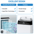 thumbnail image 4 of Festisoul Portable Air Conditioners 12000 BTU 3-In-1 AC Units, Cooling Up to 550 Sq.Ft, Indoor Room AC Units with LCD Display, Remote Control, 24h Timer, 4 of 4
