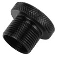thumbnail image 4 of Adaptador de filtro de aceite de coche, conector roscado negro automotriz Universal de Metal, accesorios para coches, 4 of 8