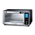 thumbnail image 4 of 4-Slice Digital Toaster Oven Air Fryer with 11 Cooking Functions, 1000W, Dishwasher-Safe Parts, Stainless Steel Gray, 4 of 5