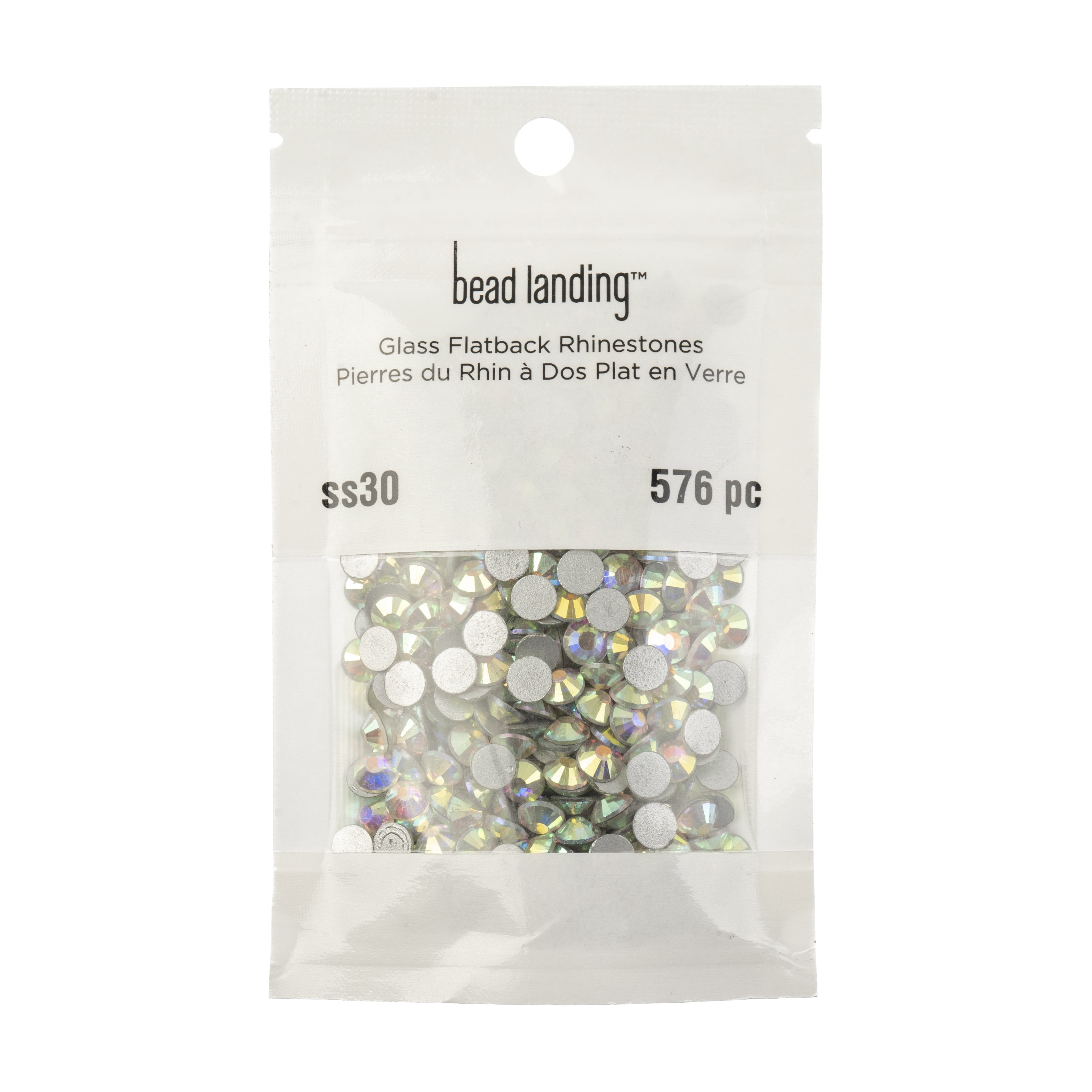 SS30 Glass Flatback Rhinestones by Bead Landing 576pc