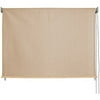 Keystone Fabrics 8' x 6' Cord Operated Outdoor Sun Shade, Snowmass