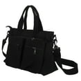thumbnail image 1 of EXHUMKY Tote De Nylon Negro Con Gran Capacidad Y Bolsillos Para Organización, 1 of 8