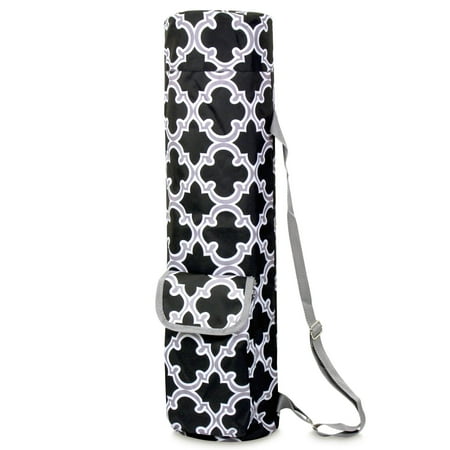 Zodaca Lightweight Durable Full Zip Yoga Mat Gym Sports Bag With
