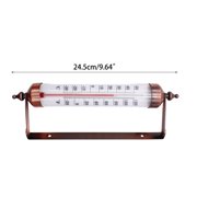 Tizuqe Convenient Thermometer Humidity Meter Vertical Thermometer Hygrometer Compact Humidity Gauge Meter Garden Use Tool