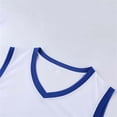 thumbnail image 6 of SERTG 2 PC Kids Sleeveless Sportswear Set for 3-15 Years Boys Girls Quick Dry Polyester Basketball Soccer Shirt and Elastic Waist Shorts Athletic Training Set, 6 of 8