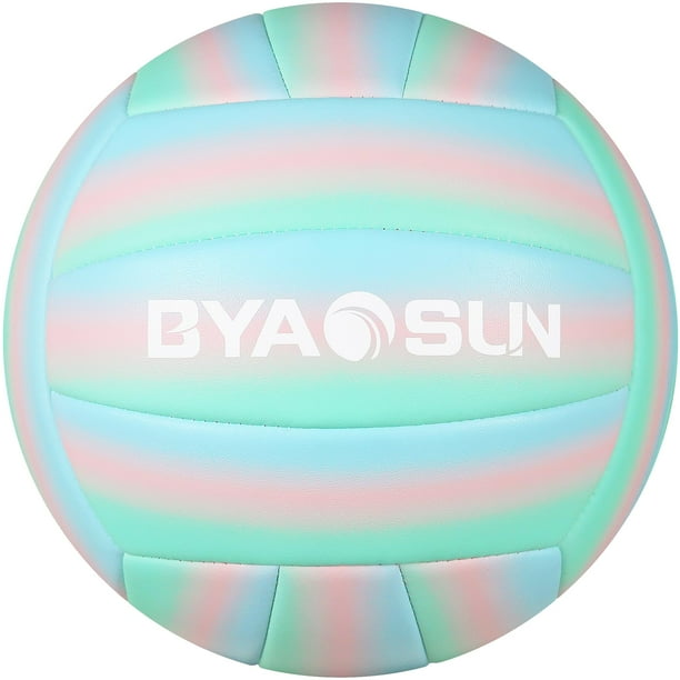 Pelota de entrenamiento de voleibol BYAOSUN, tamaño 5, suave e impermeable