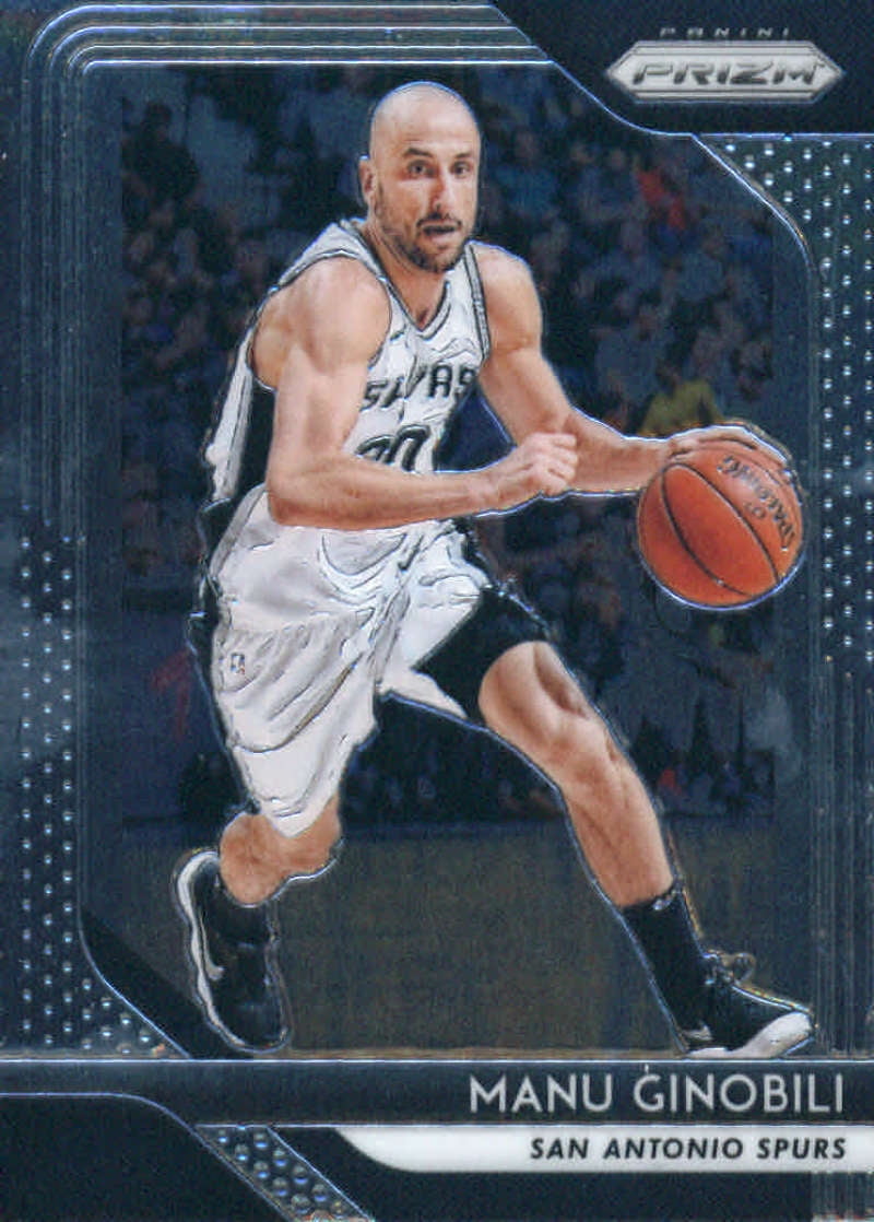 201819 Panini Prizm 281 Manu Ginobili San Antonio Spurs
