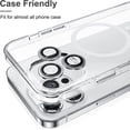 thumbnail image 4 of Camera Lens Protector for iPhone 14 ProMax/iPhone 14 Pro, for iPhone 14 ProMax Screen Protector for Lens, 9H Tempered Glass Film Full Cover Sticker Accessories,Aluminum Alloy Lens Screen Cover-Silver, 4 of 5