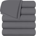 thumbnail image 1 of Flat Sheets Utopia - Juego de ropa de cama (6 unidades, microfibra cepillada), 1 of 7