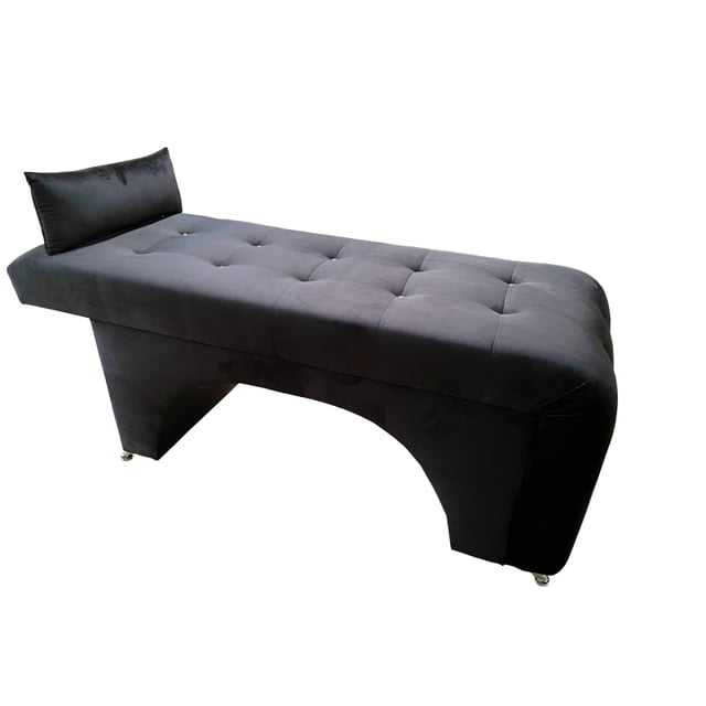 Camilla PARA lashista TU ESPACIO MUEBLES Minimalista Tela Suede Negro