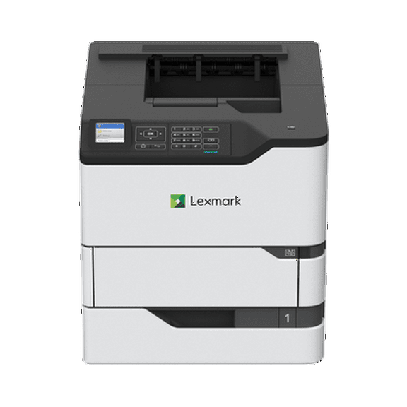 Lexmark MS821n Monochrome Laser Printer – High-Speed 55 ppm, 512MB Memory, 1200×1200 dpi, Ethernet Connectivity, Professional Office Printer