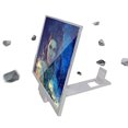 thumbnail image 1 of 14"" 3D Enlarged Screen Mobile Phone Bracket Cellphone Holder Amplifier Magnifier white, 1 of 8