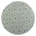 thumbnail image 6 of KAS Rugs Bob Mackie Home 1017 Silver And Grey Mirage Hand-Tuft, 6 of 7