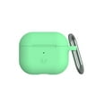 thumbnail image 4 of [U] by UAG AirPods (3rd Gen, 2021) Case Soft Smooth Silicone Stylish Dot Pattern Protective Cover with Carabiner Keychain, Spearmint, 4 of 6