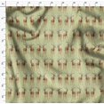 thumbnail image 4 of Soimoi Polyester Crepe Fabric Deer Animal Fabric Prints by Yard 42 Inch Wide, 4 of 5