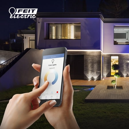 FEIT ELECTRIC 16′ INDOOR LED 10W SMART DIMMABLE AND MULTICOLOR STRIP TAPE LIGHT W/ REMOTE 1PK