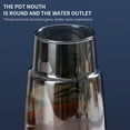 thumbnail image 6 of 850ml Bedside Water Carafe Set with Tumbler Glass Set for Bedroom Nightstand, Glass Mouthwash Bottle for Bathroom,Clear Glass Juice Water Pitcher,Night Water Carafe with Cup Set (28.7 oz), 6 of 9