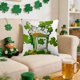 thumbnail image 5 of St. Patrick's Day Pillow Cover Sham Decorative Cushion Case Irish Clover Shamrock Home Decor Throw Pillowcase for Sofa Chair Bedroom Living Room Party Festival Holiday Celebration Accessories, 5 of 7