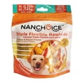 thumbnail image 1 of Carnaza saborizada para perro Nanchoice Trenza queso tocino 145 gr, 1 of 4