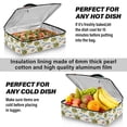 thumbnail image 5 of Iauyy Casserole Carrier for Hot Food Insulated Casserole Travel Carry Bag with Lid Food Warmer Bag for Party/Picnic,Beach Chair, 5 of 7