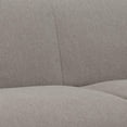 thumbnail image 2 of Benjara Naeli 86" Sofa- Compact Modern Design- Plush Brown Linen Upholstery, 2 of 7