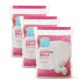 Dynarex 3169 Cotton Ball, Non-Sterile and Large Sized, Latex-Free, Pack of  1000