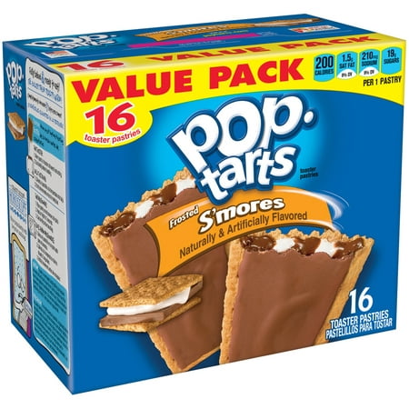 Kellogg's Pop-Tarts, Frosted S'mores Flavored, 29.3 oz 16 (Top 10 Best Pop Tart Flavors)