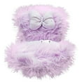 thumbnail image 2 of Doll Car Seat for Dolls with Soft Furry Cushion, Air Vent Clip and Desktop Stand, Cute and Functional Car Ornament for Doll Fans and Doll Collectors, 2 of 6