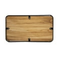 thumbnail image 3 of (2 pack) BHG Black Handcrafted Wire Basket with Wood Board Base, 3 of 13