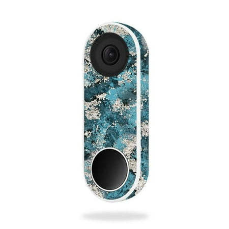 MightySkins NEHEL-Rift Skin for Nest Hello Video Doorbell - Rift