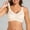 #0244-Beige, variant on Underwire Bra for Women, Solid Floral Embroidered Thin Fixed Cup Everyday Bra, Back Smoothing Lifting Bras, Demi Cup T Shirt Bra Gift