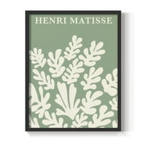 Matisse CLXXXVIII Framed Print in Black Solid Wood 8 x 10 Framed Print