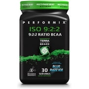 Performix Iso Multi Phase 9:2:2 BCAA Powder, Blue Razz Ice, 30 Servings