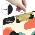 thumbnail image 6 of FORMRS Acrylic Clipboard with Low Profile Clip Standard A4 Letter Size, 12.5" x 9", Simple Clouds, 6 of 8