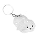 thumbnail image 5 of Llavero conmemorativo transparente y portátil para recoger pelo de mascotas conejo de orejas caídas, 5 of 9